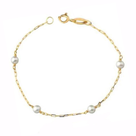 Pulseira Infantil Ouro 18K