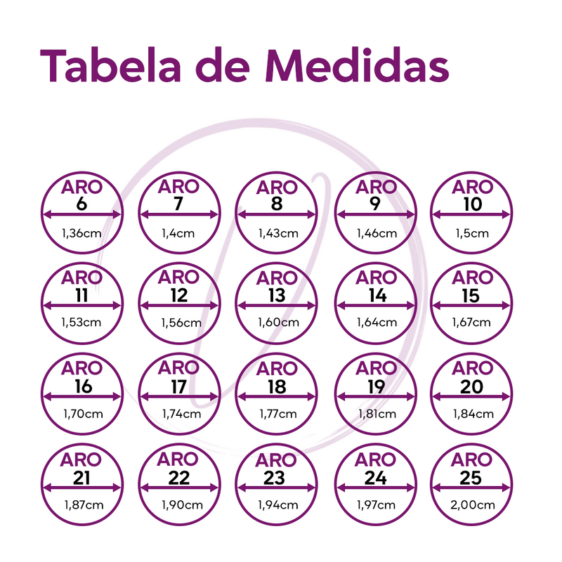 Anel Meia Aliança Ouro 18K